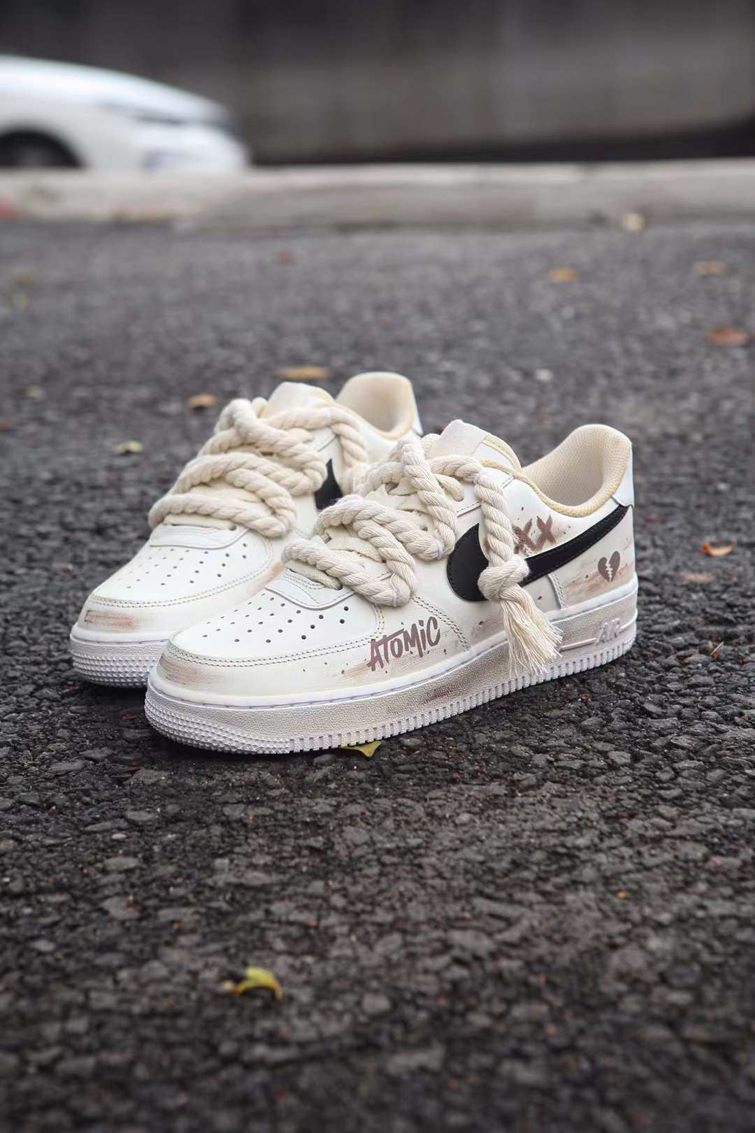 Air force 1 heart broken best sale